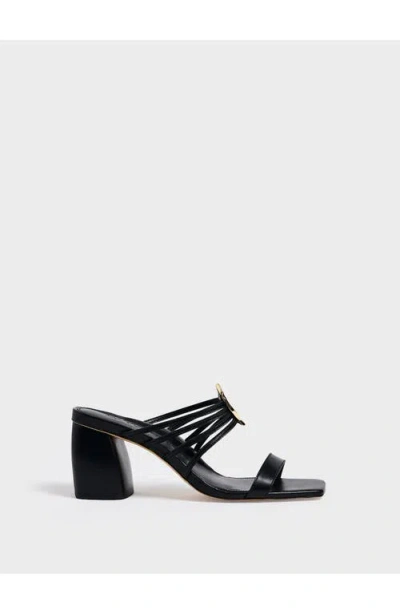 Marion Parke Mia Block Heel | Nappa In Black
