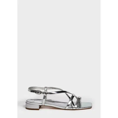 Marion Parke Sabine Flat | Mirrored Leather In Multi