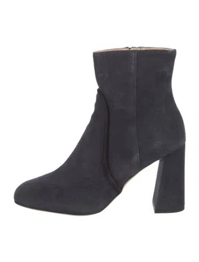 Pre-owned Marion Parke Suede Boots In Blue