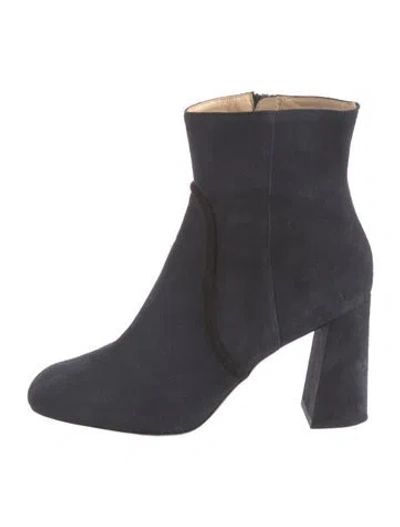 Pre-owned Marion Parke Suede Boots In Blue