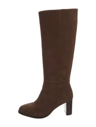 Pre-owned Marion Parke Suede Boots In Brown