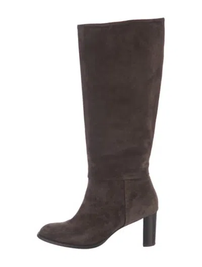 Pre-owned Marion Parke Suede Boots In Brown