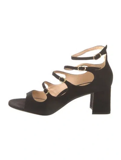 Pre-owned Marion Parke Suede Pumps In Brown