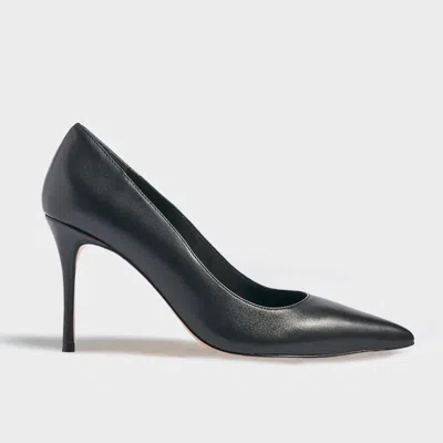 Marion Parke Women's Classic 85 Leather Pump In Black Nappa