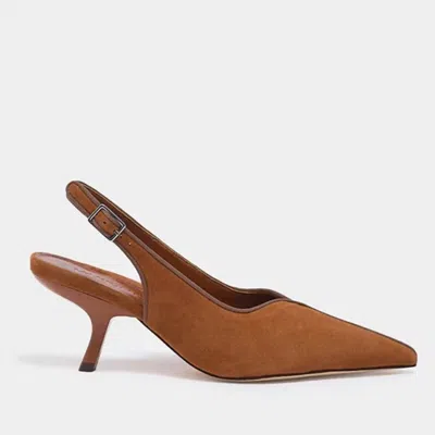 Marion Parke Women's Cynthia Pumps In Chestnut In Brown