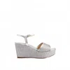 Marion Parke Women's Haven Wedge In Silver Metallic In Silver