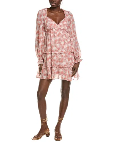 Marion Print Midi Dress In Multi