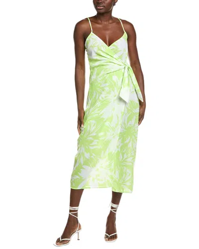 Marion Printed Dress In Green