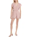 Marion Ruffle Sleeve Romper