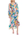 Marion Ruffle Wrap Dress