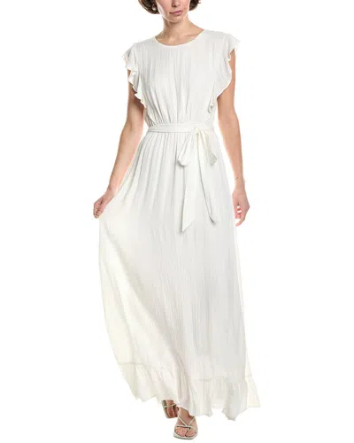 Marion Tie Waist Linen-blend Maxi Dress