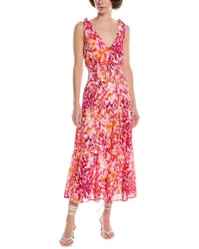 MARION TIERED MIDI DRESS
