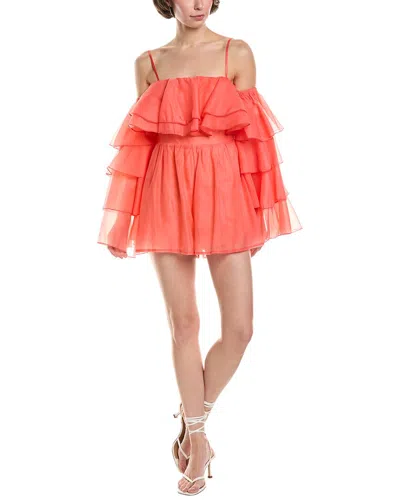 MARION MARION TIERED SLEEVE ROMPER