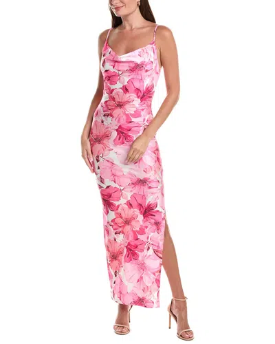 Marion Tropical Maxi Dress In Multi