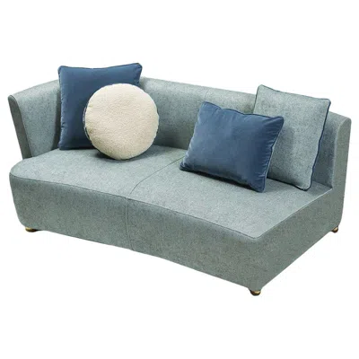 Pre-owned Marioni Baia Sofa Right Element In Gray