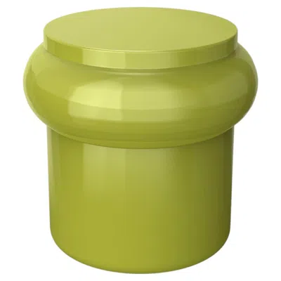 Pre-owned Marioni Hya B Green Glazed Ceramic Stool