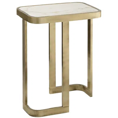 Pre-owned Marioni Jean Side Table In Sand