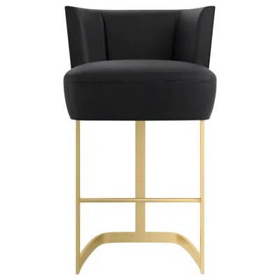 Pre-owned Marioni Joan Bar Chair In Black