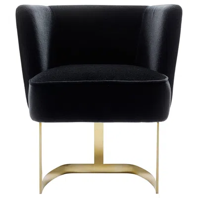 Pre-owned Marioni Joan Padded Seat In Black
