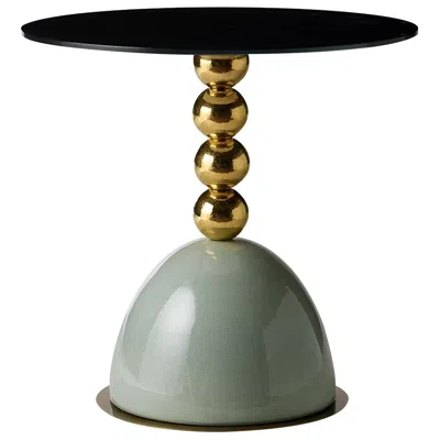 Pre-owned Marioni Pins Green Side Table