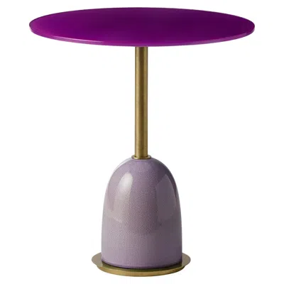 Pre-owned Marioni Pins Medium Purple Side Table