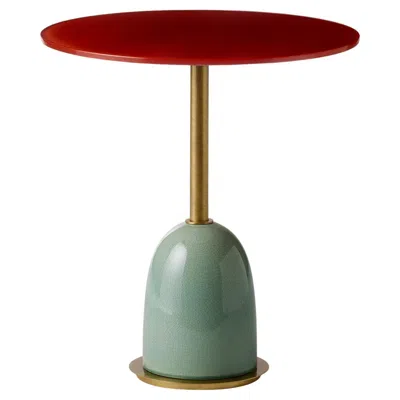 Pre-owned Marioni Pins Medium Side Table In Brown