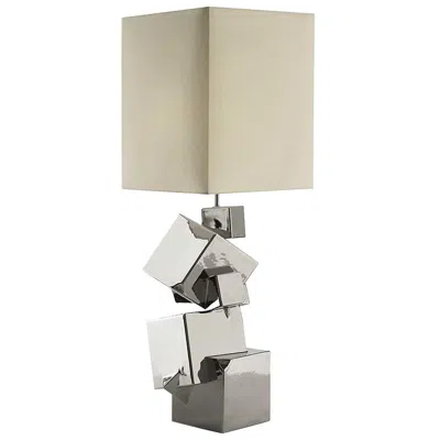 Pre-owned Marioni Pyrite Table Lamp In Sand