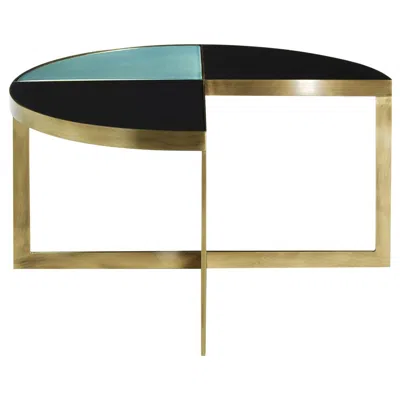 Pre-owned Marioni Small Round Carousel Table In Black