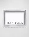 Mariposa Acrylic Scallop Frame, 4" X 6" In White