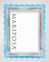 Mariposa Acrylic Scallop Frame, 5" X 7" In Blue
