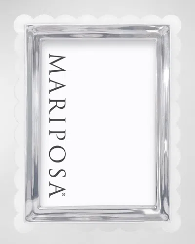 Mariposa Acrylic Scallop Frame, 5" X 7" In Metallic