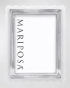 Mariposa Acrylic Scallop Frame, 5" X 7" In White