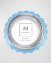 Mariposa Acrylic Scallop Round Frame, 4" Round In Blue
