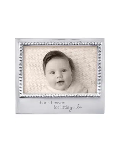 Mariposa Aluminum Thank Heaven Frame, 4" X 6" In Silver