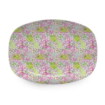 Mariposa Bahama Mama Platter In Pink