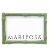 Mariposa Bamboo Photo Frame, 4" X 6" In Green