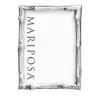 Mariposa Bamboo Look Frame, 5 X 7 In Metallic