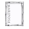Mariposa Palmy Nights Bamboo Frame In Silver