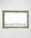 Mariposa Bamboo Photo Frame, 4" X 6" In Green
