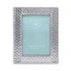 Mariposa Basketweave Frame, 4 X 6 In Gray