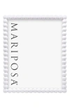 Mariposa Baubles Picture Frame In White