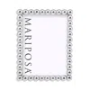 Mariposa Baubles Pink Frame, 5 X 7 In White