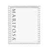 Mariposa Baubles Picture Frame In White