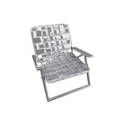 Mariposa Beach Chair Napkin Holder In Silver