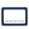 Mariposa Beaded 4 X 6 Frame In Blue