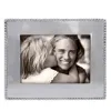 Mariposa Beaded Engravable Picture Frame, 5 X 7 In Gray