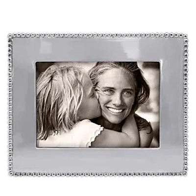 MARIPOSA BEADED ENGRAVABLE PICTURE FRAME, 5 X 7