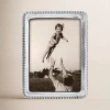 Mariposa Beaded Frame In Silver