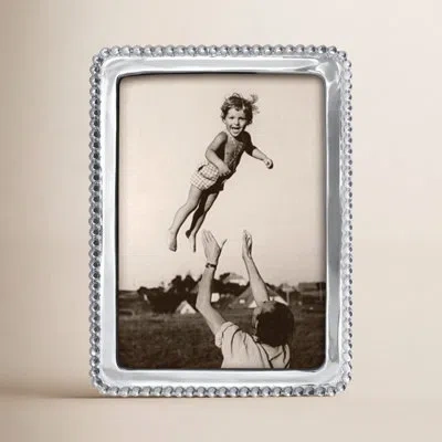 Mariposa Beaded Frame In Silver