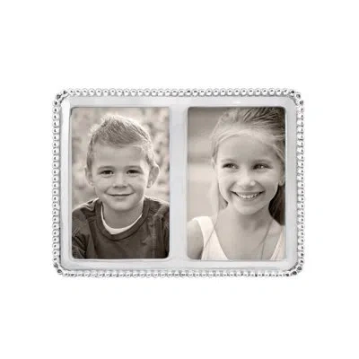 Mariposa Beaded Metal Collage Frame In Silver